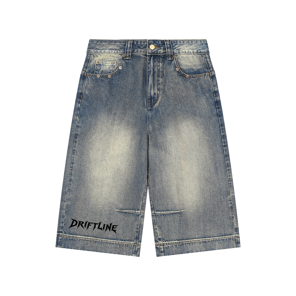 Driftline baggy jean shorts