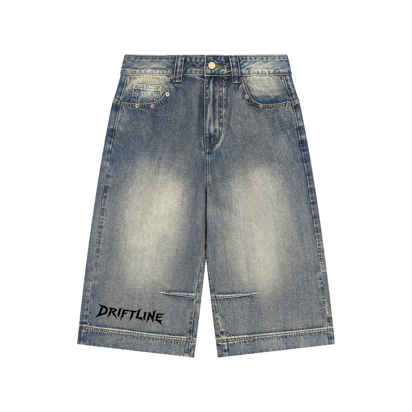 Driftline baggy jean shorts