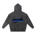 Snow Wash Fleece Oversize Hoodie