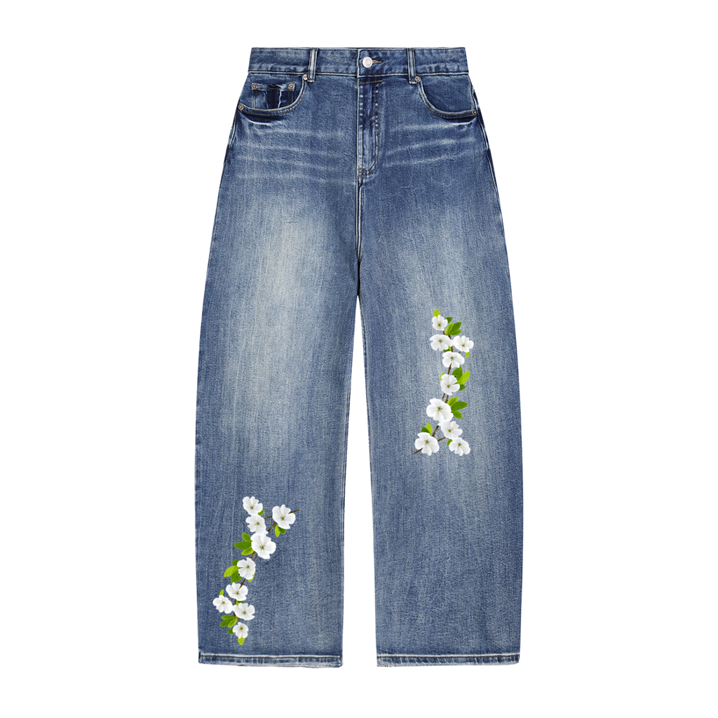 Sun Fade Heavyweight Denim Jeans